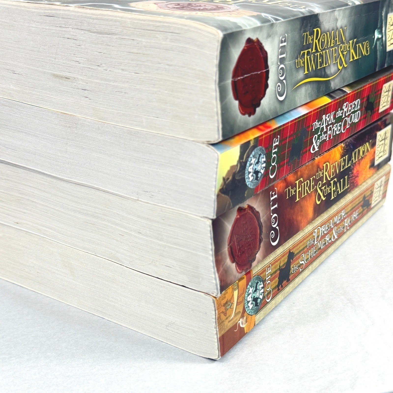 Jenny L. Cote Epic Order of the Seven Book Set of 4 Fantasy Adventure Series