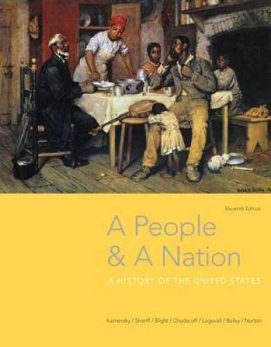 A People and a Nation: A History of the United States – Hardcover – GOOD
