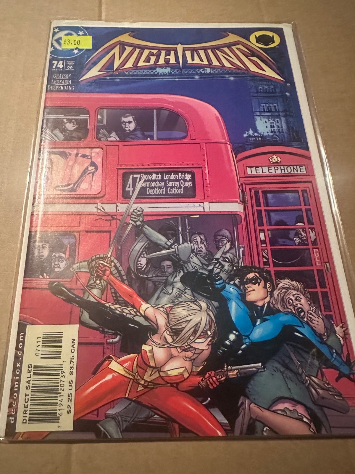 DC COMICS NIGHTWING DICK GRAYSON COMIC BOOKS
