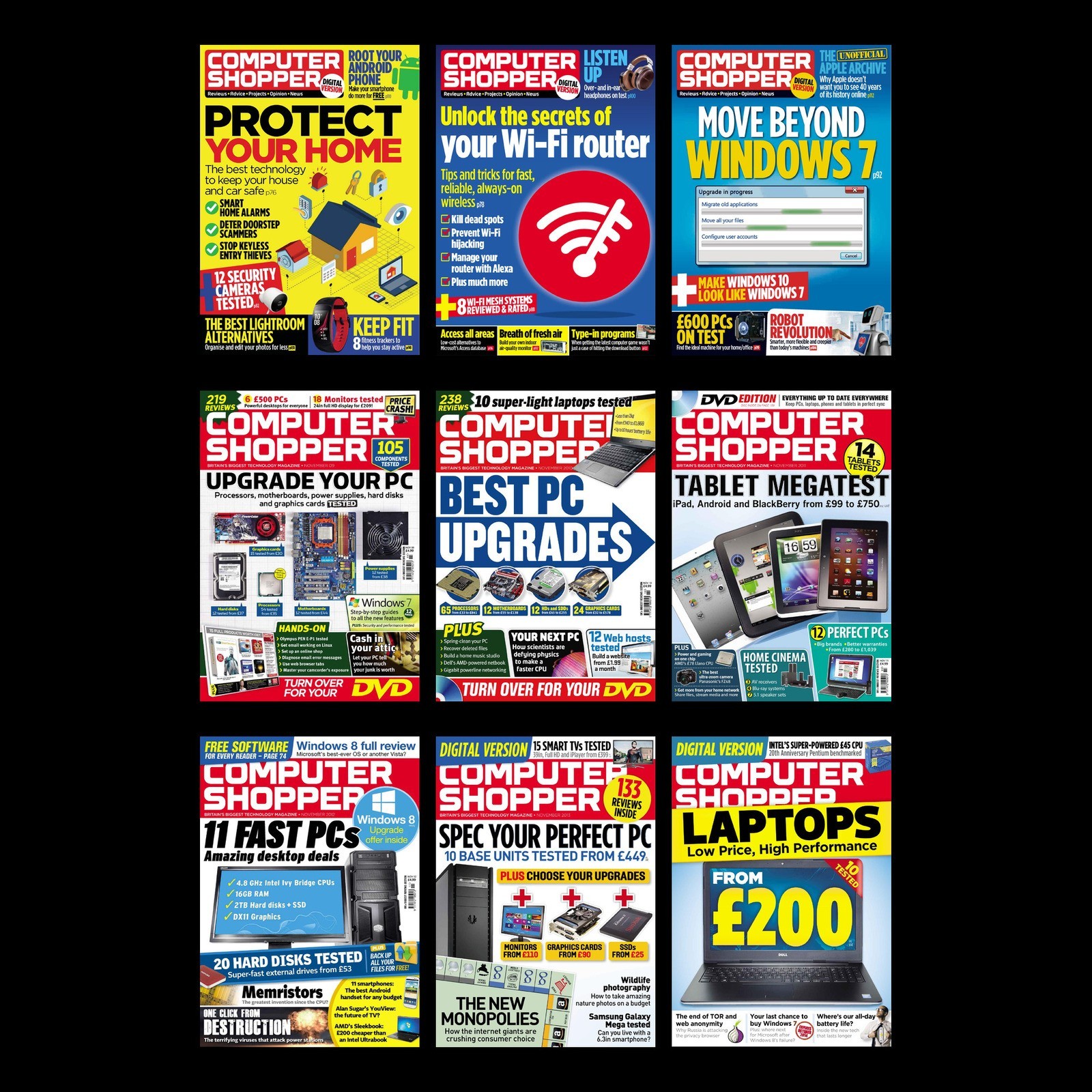 Computer Shopper UK magazine – 138 issues on USB + immediate bonus