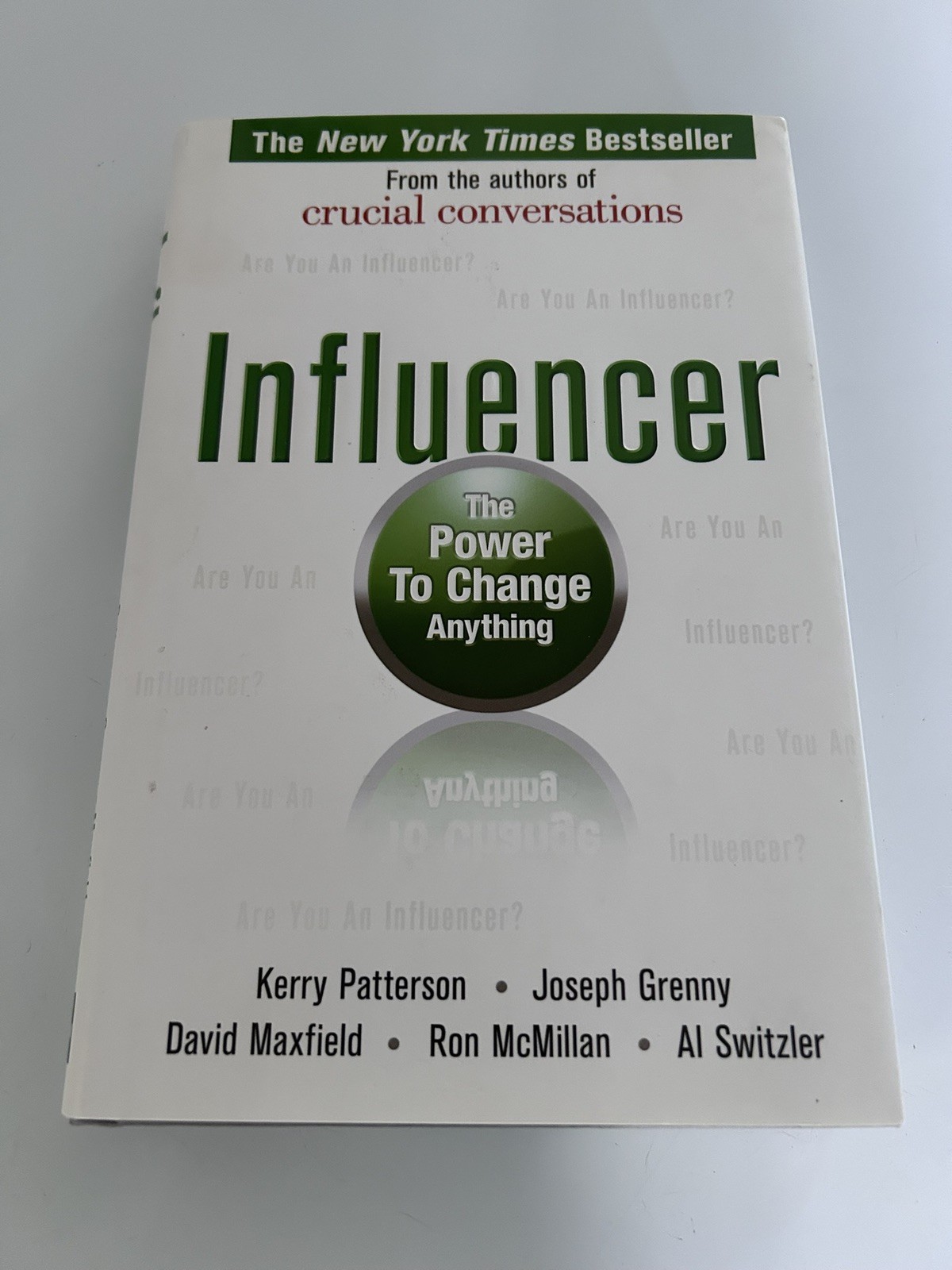 Influencer The Power to Change Anything – Kerry Patterson – Hardcover
