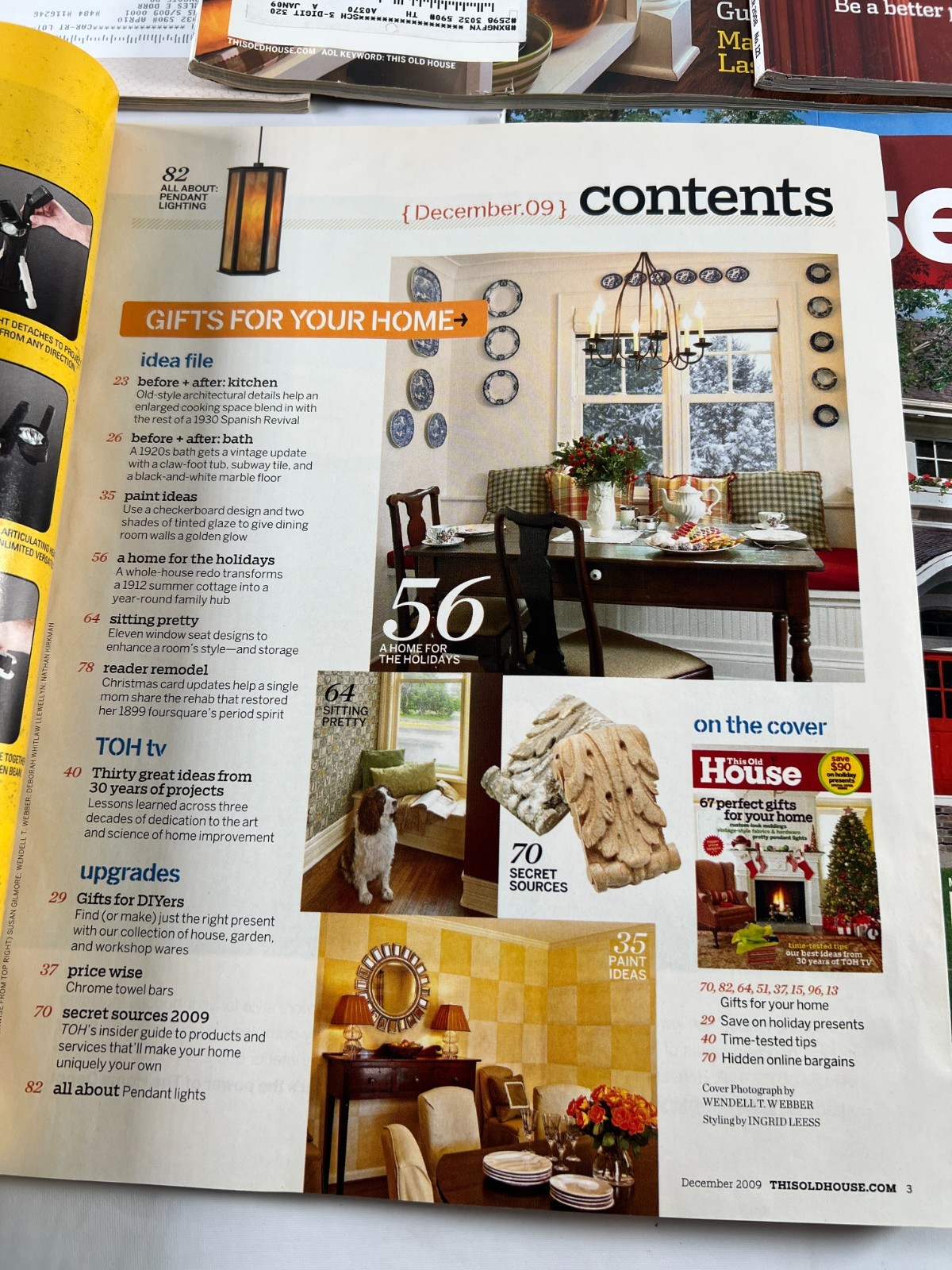 Lot of 5 This Old House Magazines 2008-2010 Projects, Curb Appeal, Painting..