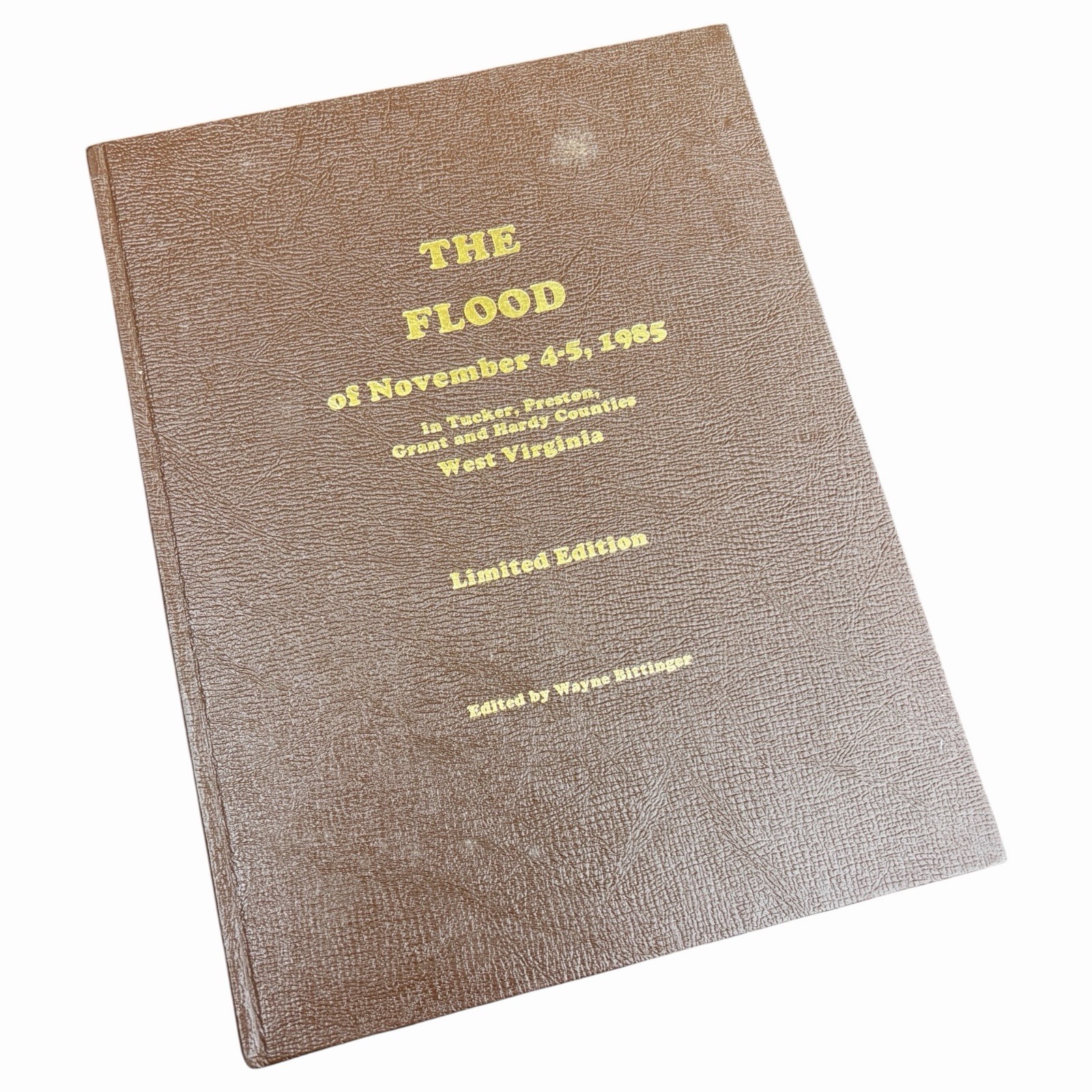 The Flood of November 4-5, 1985 Tucker Preston Hardy Grant West Virginia Vintage