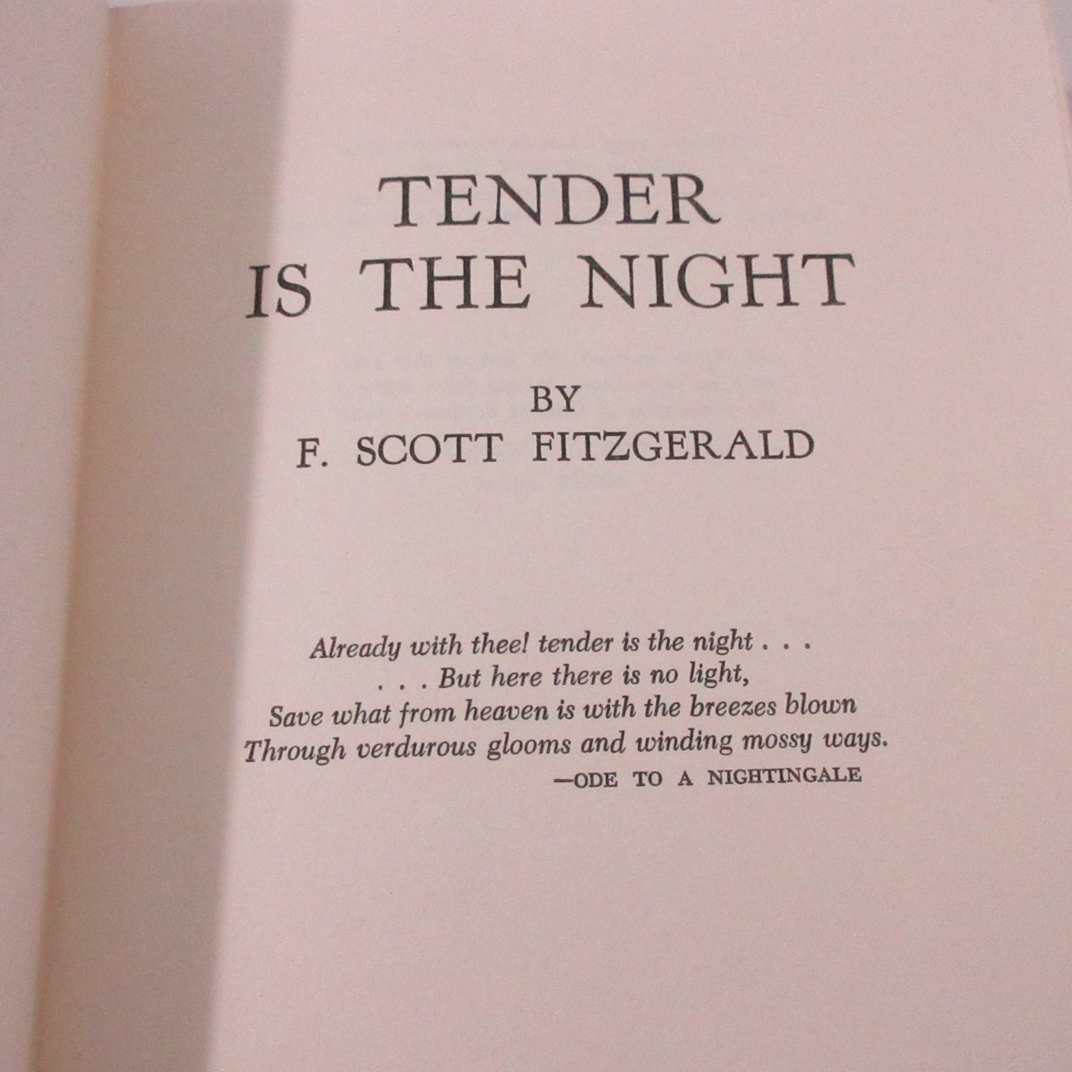 F. Scott Fitzgerald Collected Novels Set: Gatsby, Tycoon, Paradise, Tender