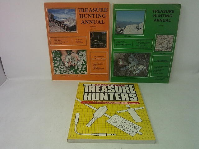 LOT of 3 TPB Books: Treasure Hunting Vol I & II + Treasure Hunters Buyer’s Guide