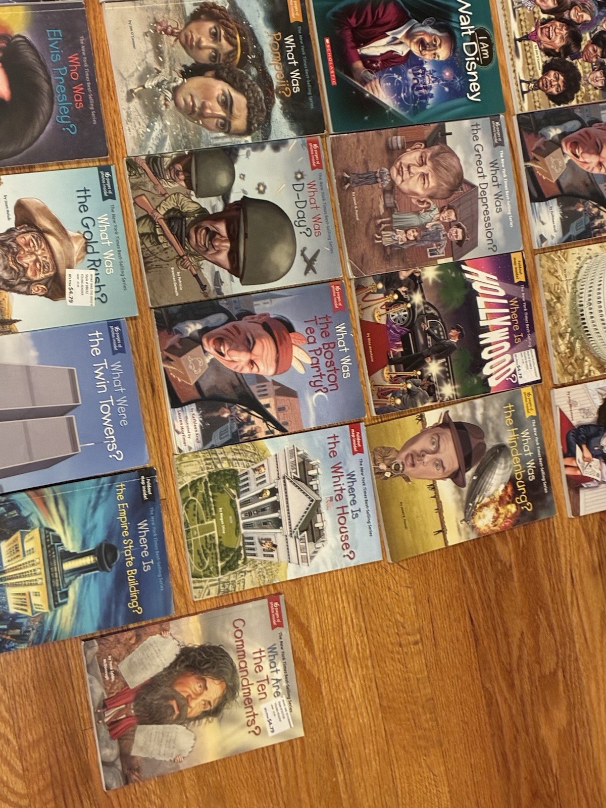 Lot of 31 Who Was / What Is Series Children’s Biography History Chapter Books