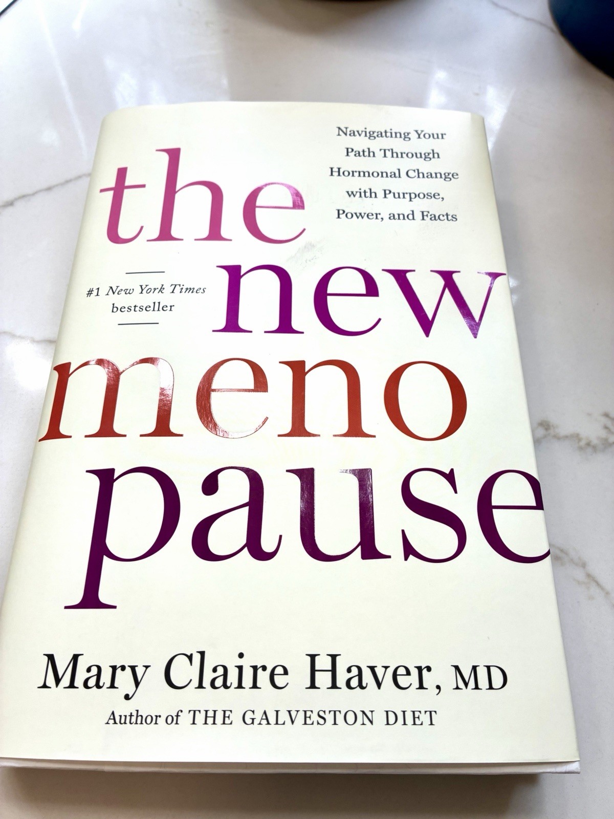 The New Menopause by Mary Claire Haver (2024 Hardcover) Menopause Guide