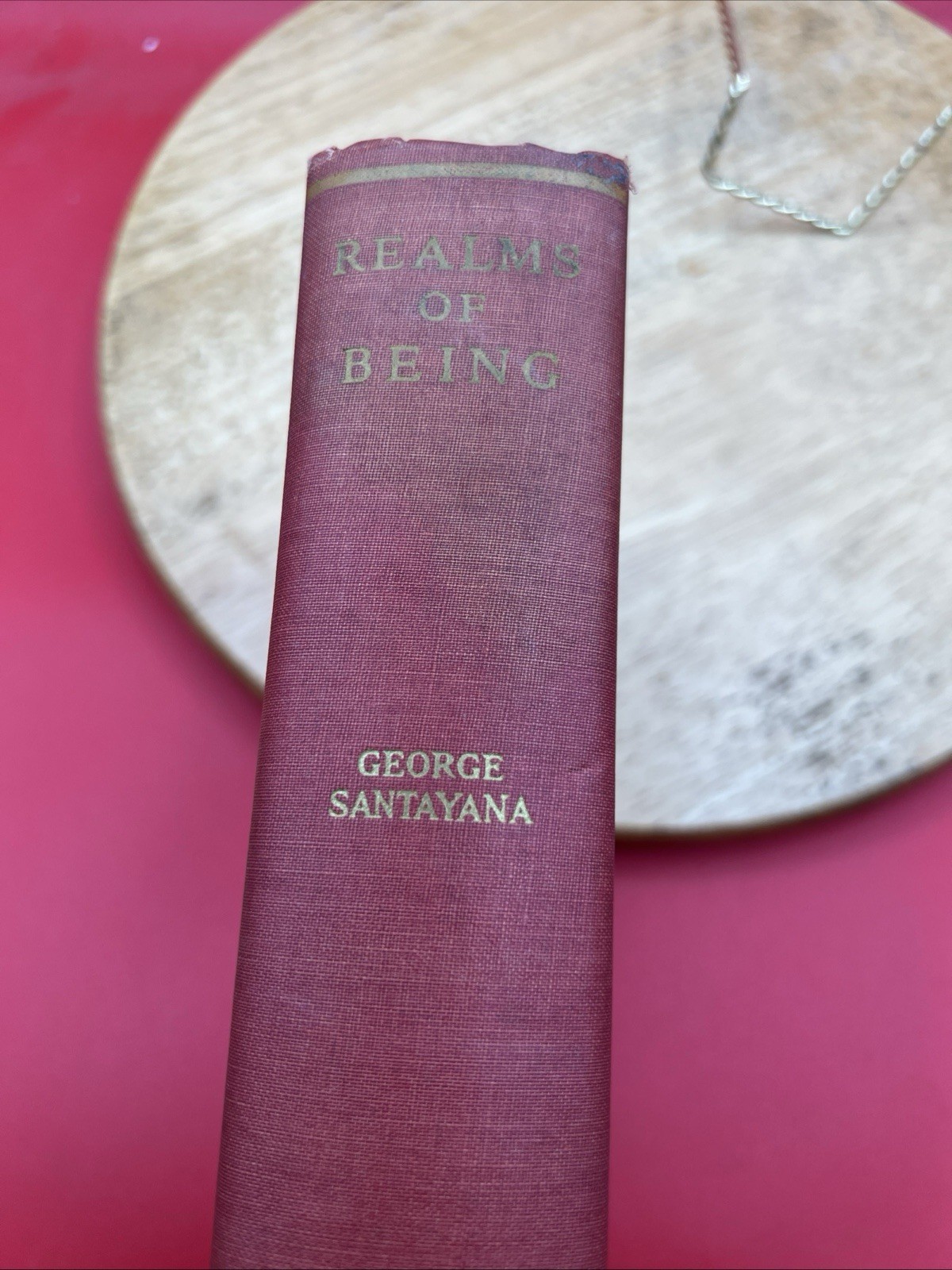 SANTAYANA Realms of Being 1942 1st Ed 1st Printing Charles Scribner’s Sons Pics