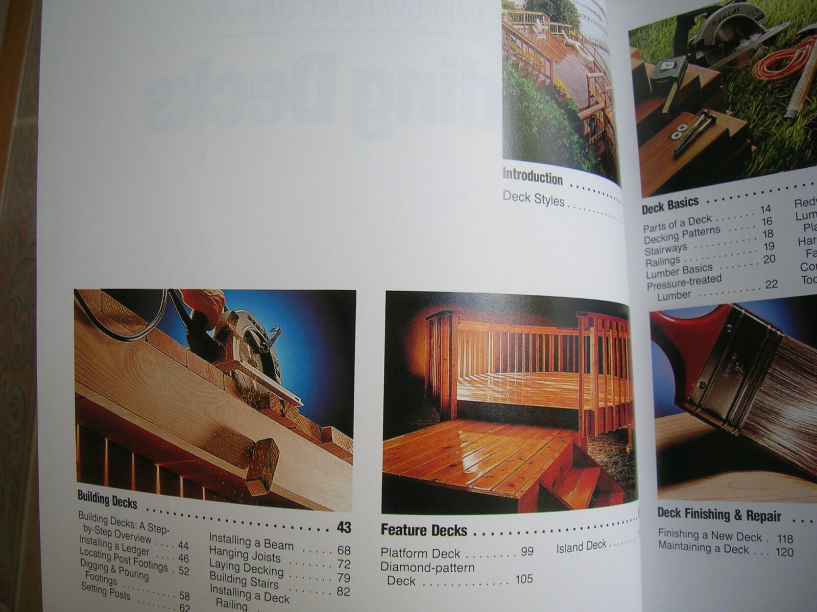 3 DYI books Modern Carpentry Willis Wagner Black & Decker Decks Ceramic Tiling