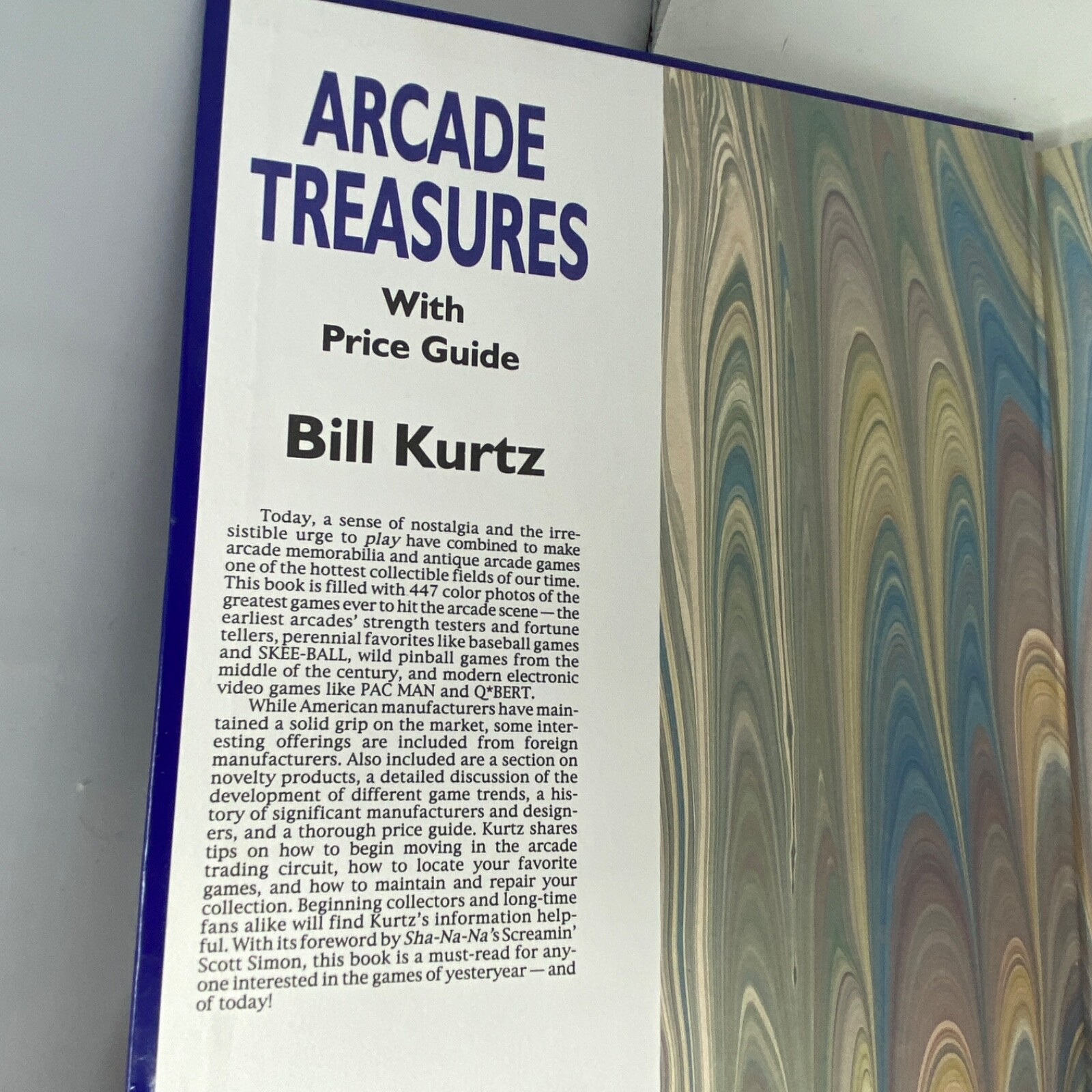 Arcade Treasures w Price Guide by Bill Kurtz 1994 Shiffer Publishing Very Good
