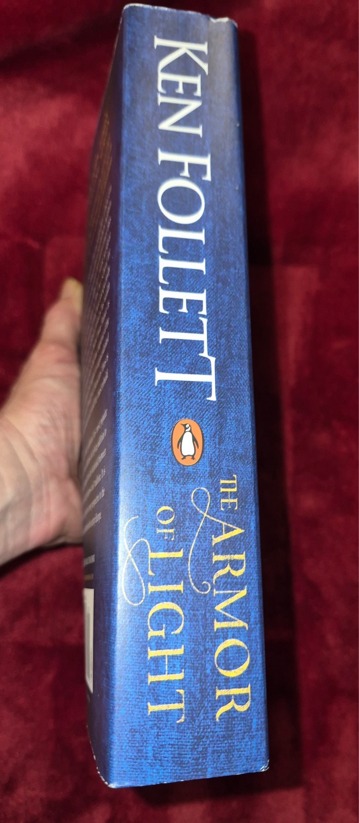 The Armor of Light Kingsbridge series books LARGE TRADE PAPERBACK Ken Follett