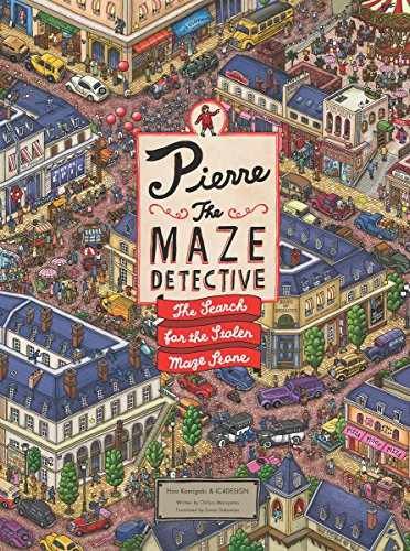 Pierre the Maze Detective: The – Hardcover, by IC4DESIGN; Kamigaki Hiro – Good