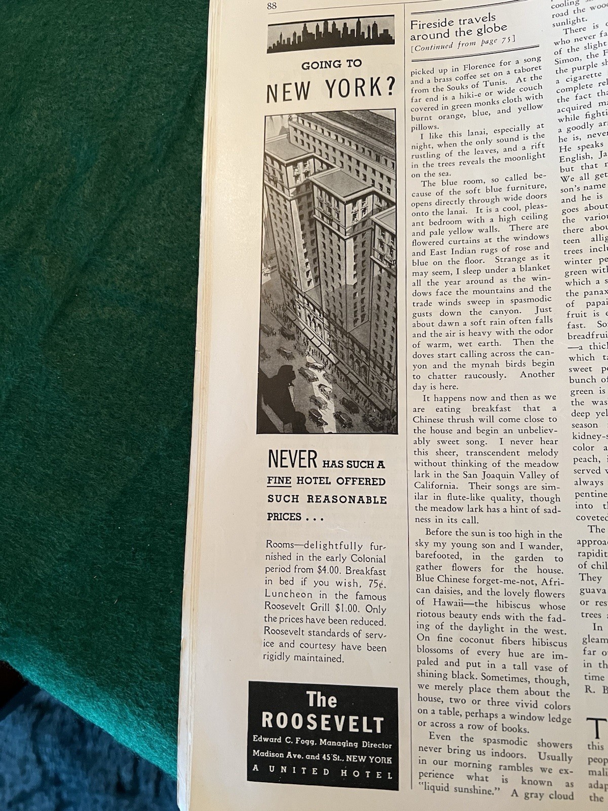 July 1933 The American Home – Full Issue – 100 Pages – Lucky Strike Advertising!