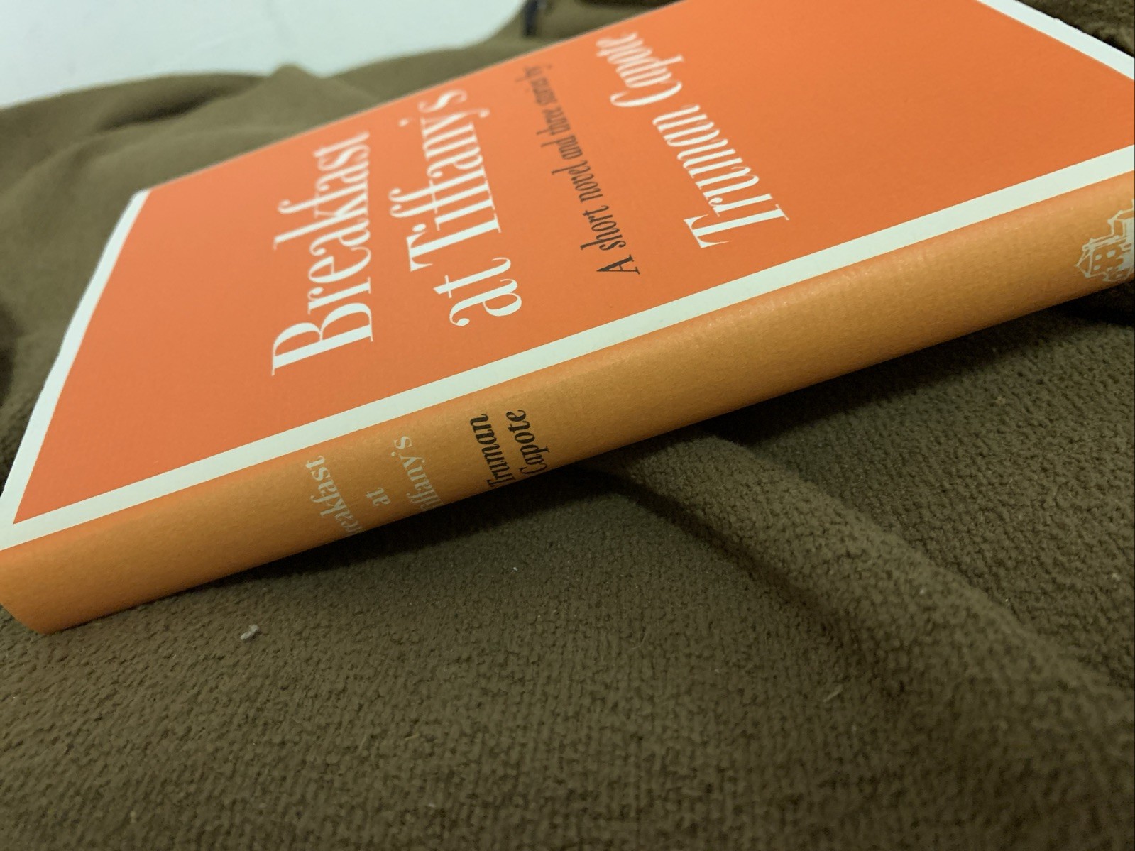 BREAKFAST AT TIFFANY’S By Truman Capote First Edition Library Facsimile Edition