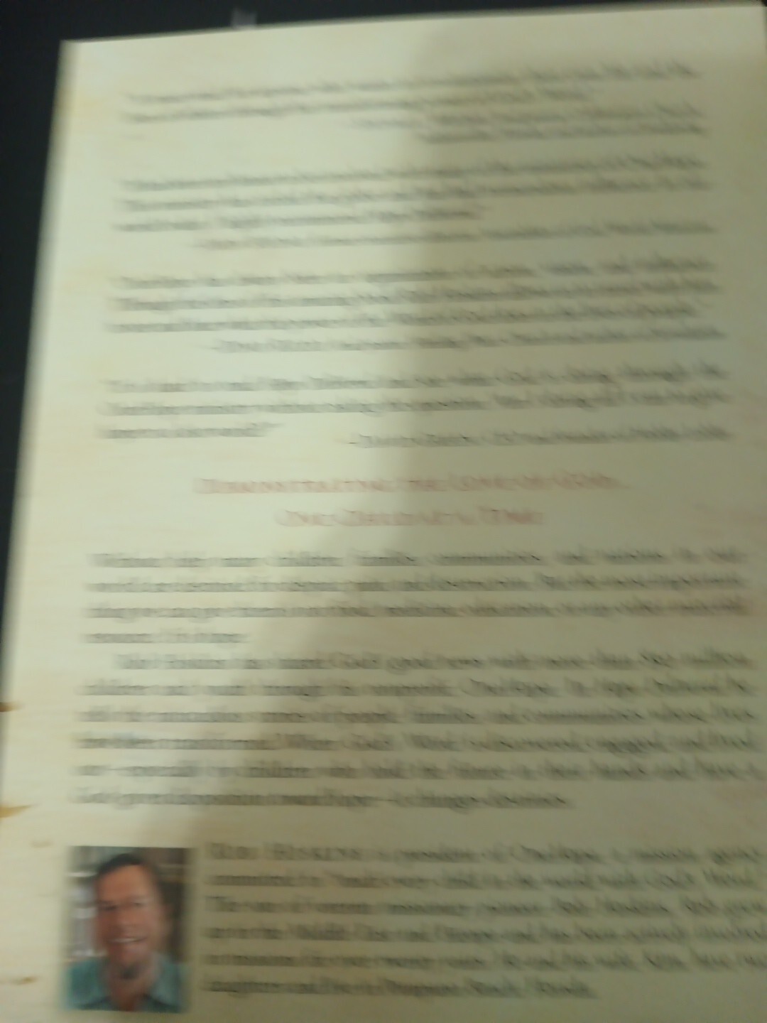 HOPE DELIVERED: AFFECTING DESTINY THROUGH GOD’S WORD By Rob Hoskins , Very Good