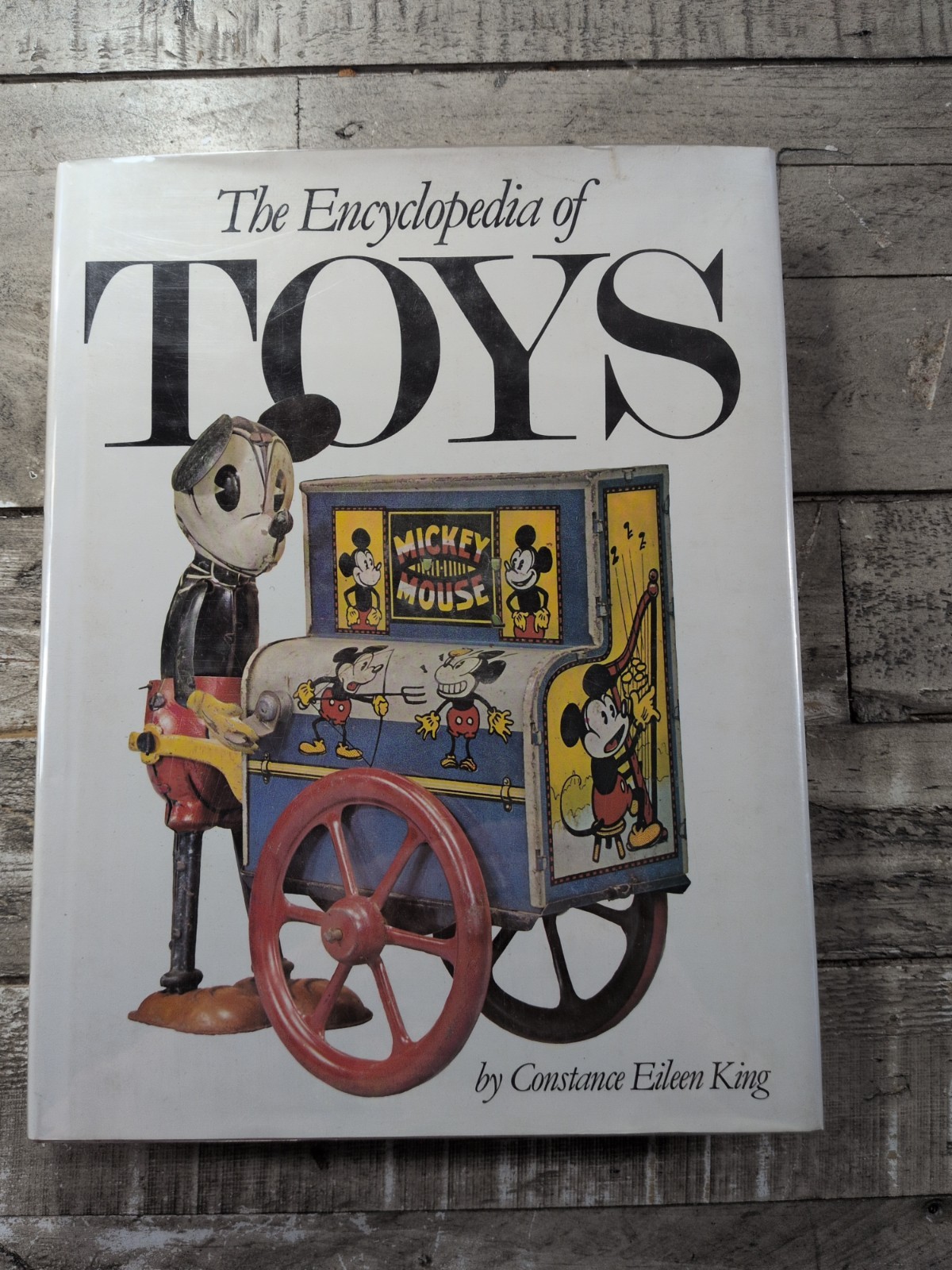1978 Vintage Encyclopedia “The Encyclopedia of Toys” King, Dust Jacket
