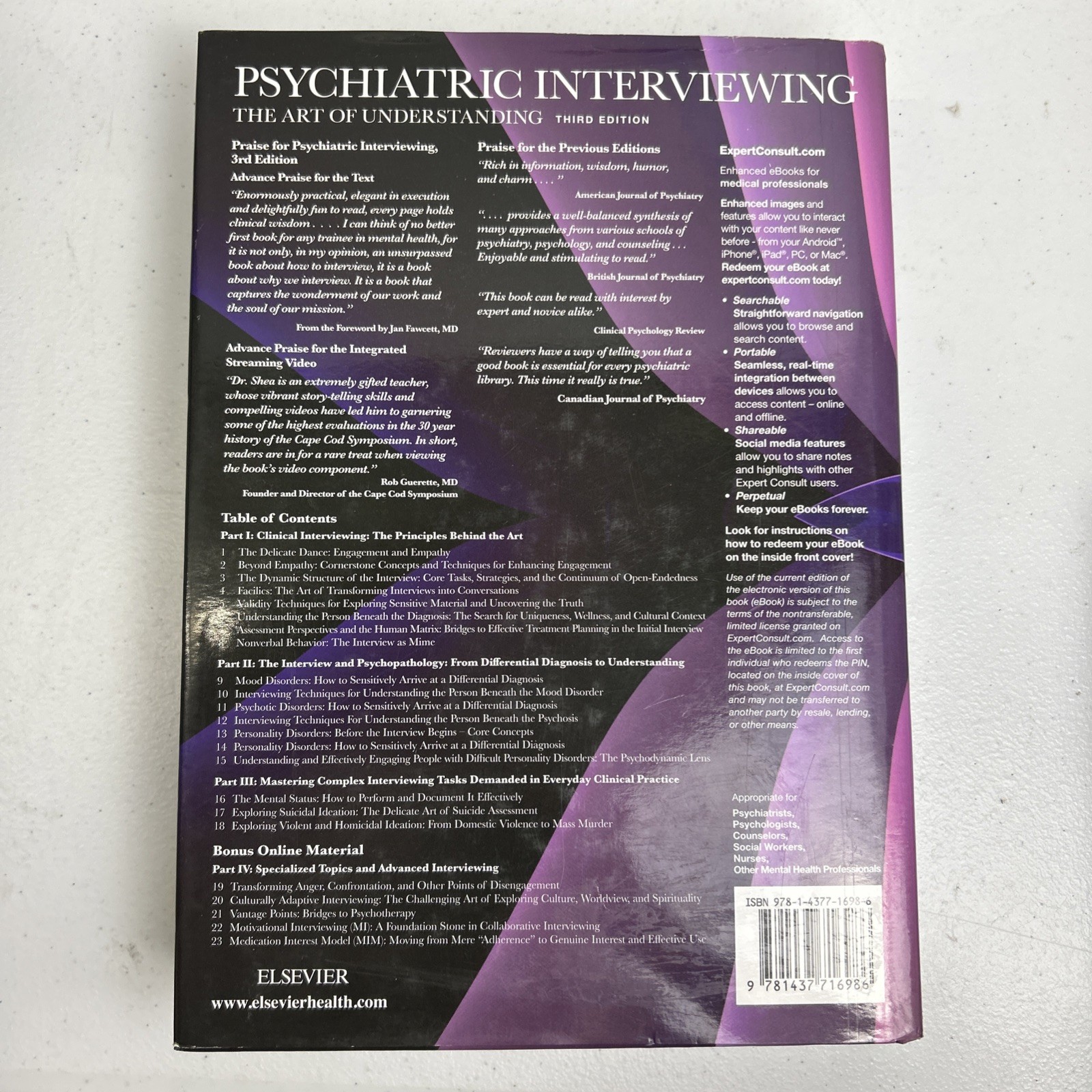 Psychiatric Interviewing : The Art of Understanding: a Practical Guide for…