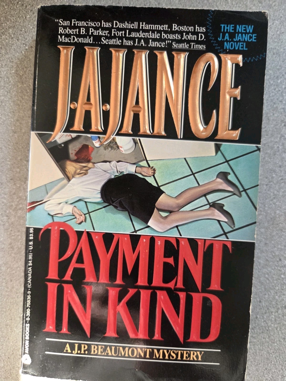 J. A. Jance Lot Of 11 Books Paperback Mystery Suspense