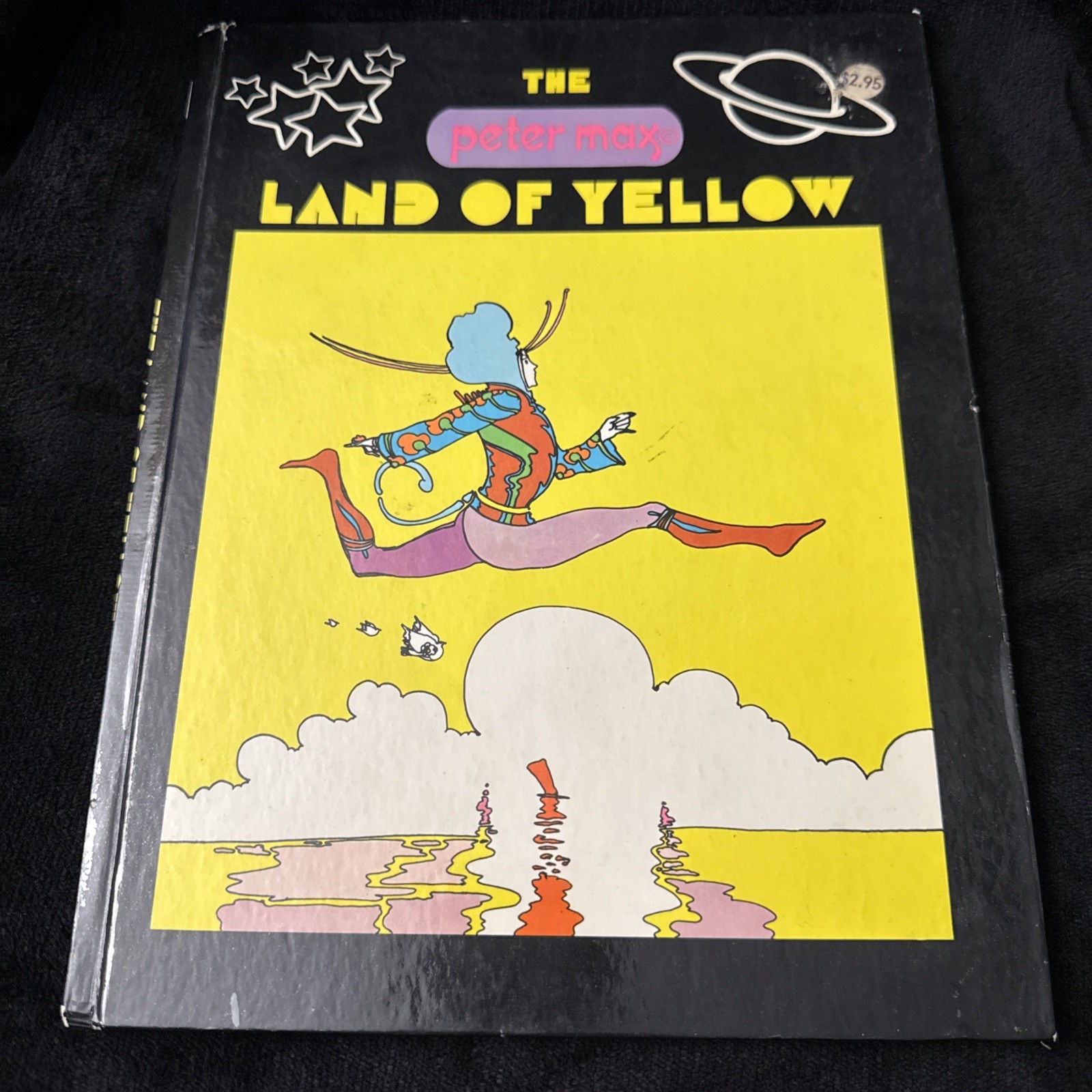 THE PETER MAX LAND OF YELLOW – Hardcover 1970