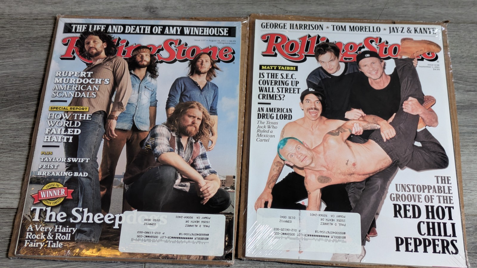 **EARLY 2010’S ROLLLING STONE MAGAZINE LOT (42) ISSUES GORGEOUS CONDITION**