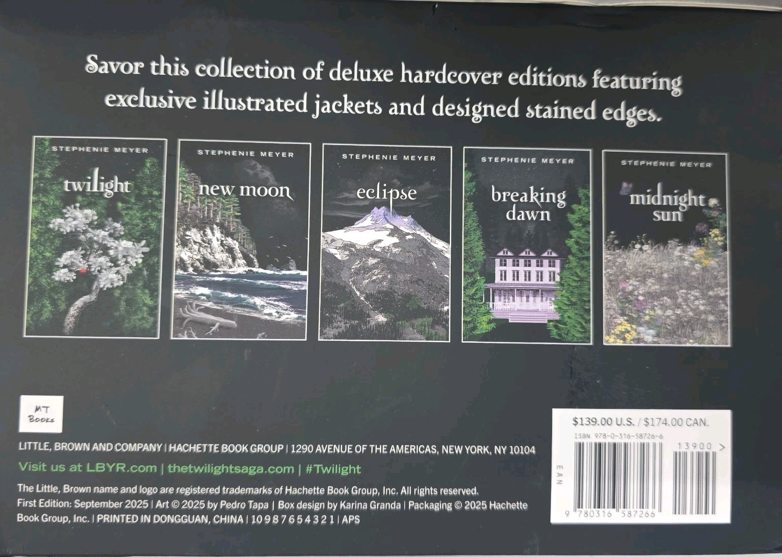 The Twilight Saga Deluxe Hardcover Collection by Stephenie Meyer Hardcover Book