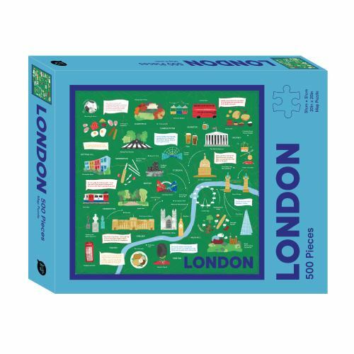 Hardie Grant London Map 500 Piece Puzzle by