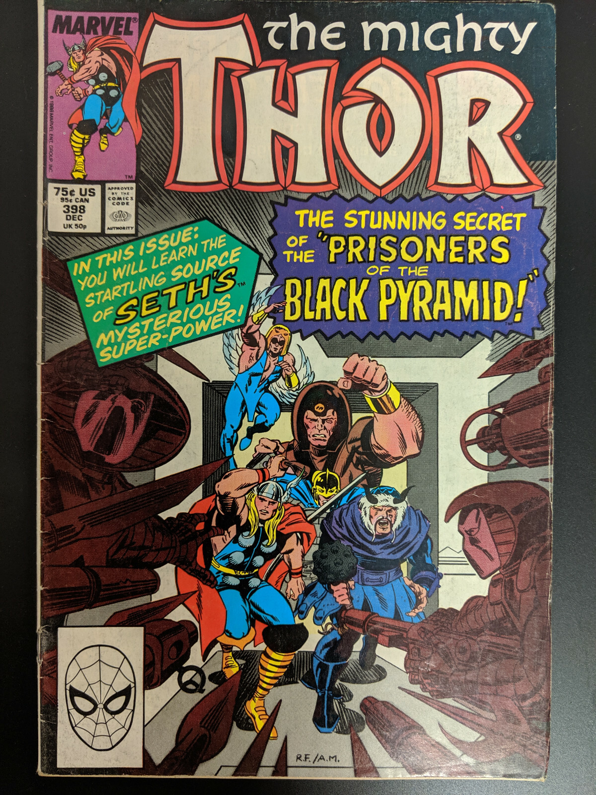 Thor #398, Marvel Comics, 1988.