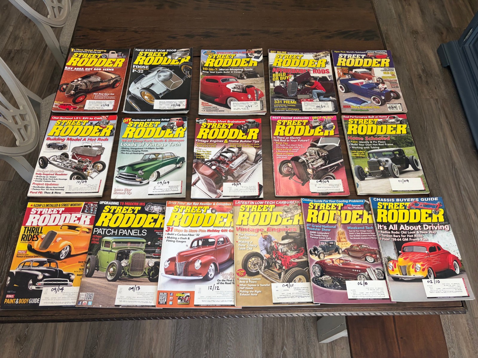 Lot of 16 Street Rodder Magazines 2004 2007 2008 2009 2010 2011 2012 2013 2014