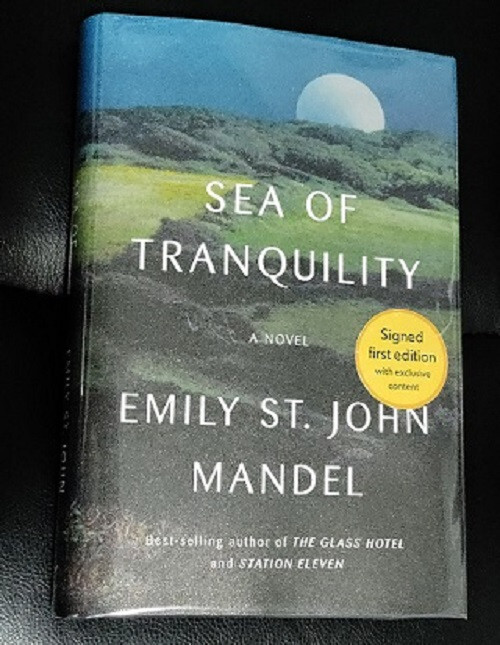 Signed Emily St. John Mandel Sea of Tranquility Hardcover Near Fine Condition
