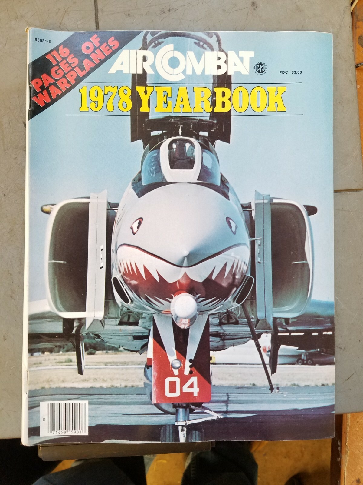 AIR COMBAT 1978 Yearbook Magazine 116 Pages of Warplanes