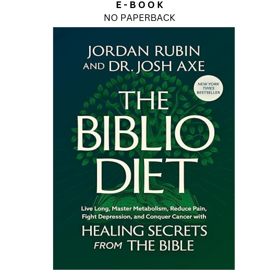 The Biblio Diet: Live Long, Master Metabolism, Red, Jordan Rubin 2025
