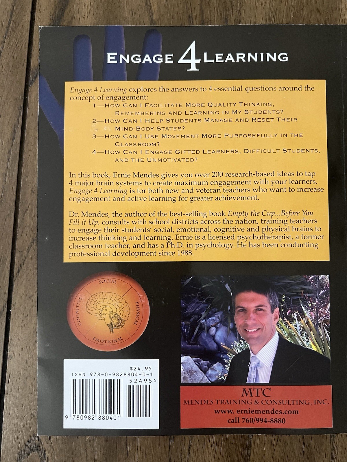 Engage 4 Learning : How to Increase Learnin- Ernie Mendes, 0982880405