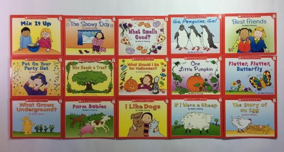 Childrens Books Lot 15 Level B Easy Readers Learn to Read Guided Reading Set NEW