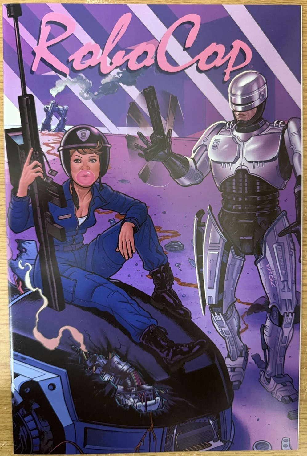 Boom Studios Comic Robocop Last Stand #1 2014 Rare New York Comic Con Variant NM