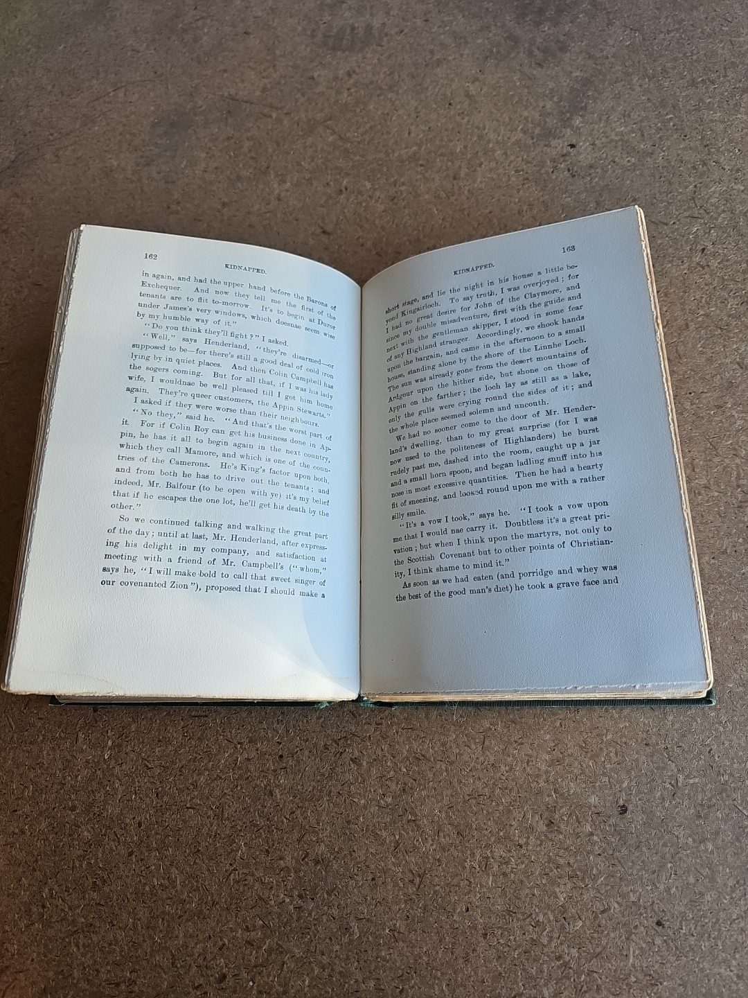 KIDNAPPED by Robert Louis Stevenson Charles Scribner’s Sons 1907 Rare Vintage