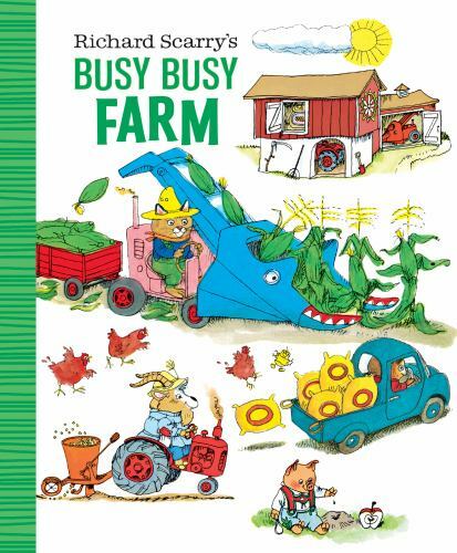 Richard Scarry’s Busy Busy Farm (Richard Scarry’s BUSY BUSY Board Books) – GOOD