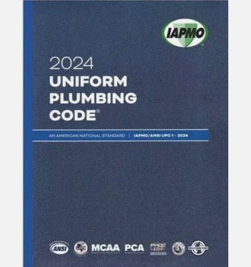 2024 Uniform Plumbing Code Soft Cover w/Tabs IAPMO/ANSI UPC 1 USA Stock BEST