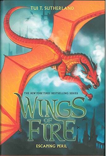 Wings of Fire 08: Escaping Peril – Paperback By Tui T Sutherland – VERY GOOD
