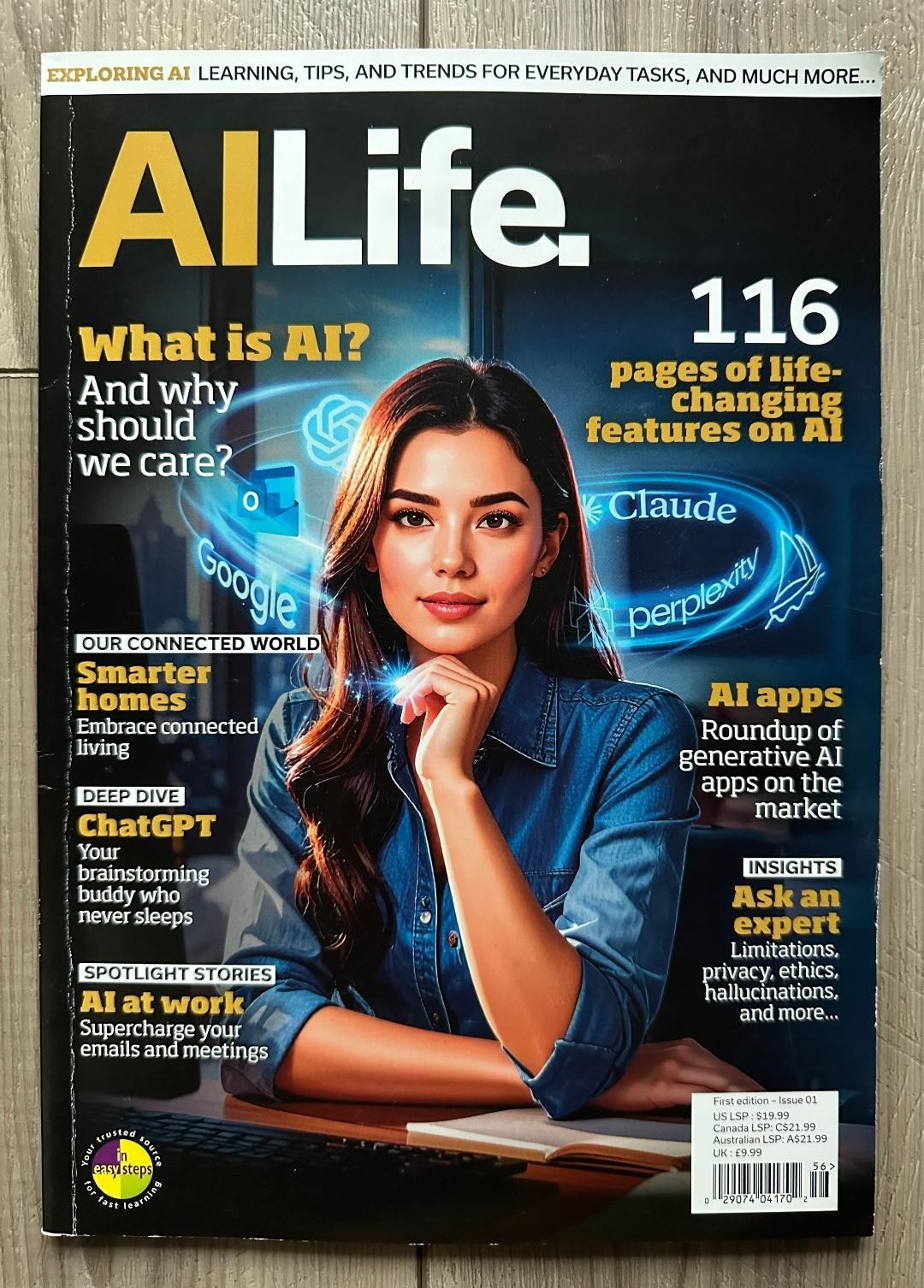 2025 AI LIFE Special Edition Magazine 116 Pages CHANGING AI FEATURES ChatGPT New