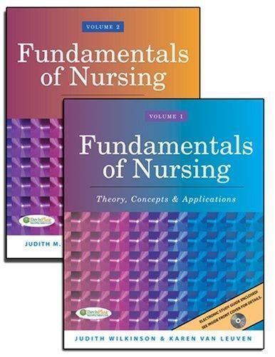 Fundamentals of Nursing (2 Volume Set)