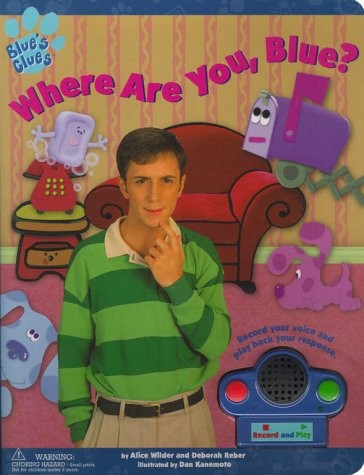 Talk Back Books Where Are You Blue (Blue’s Clues)