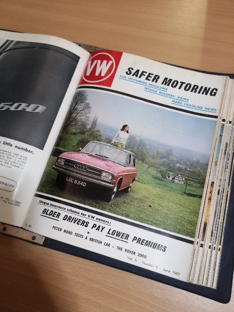 VW Safer Motoring Magazine From 1967 All 12 Issues In Good Condition F023