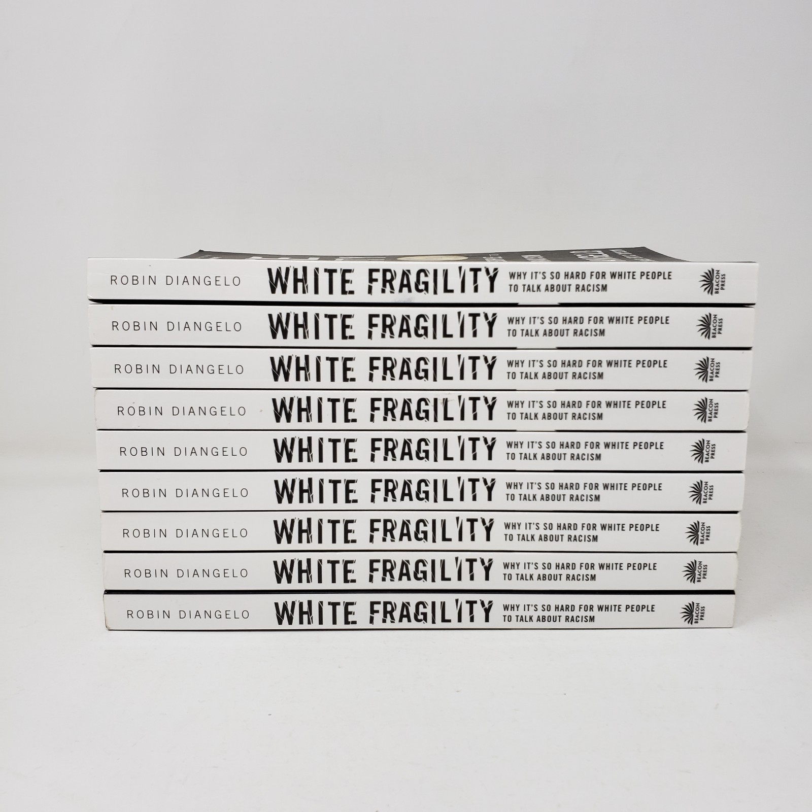 White Fragility Lot of 9 Copies by Robin Diangelo (2018, Paperback)