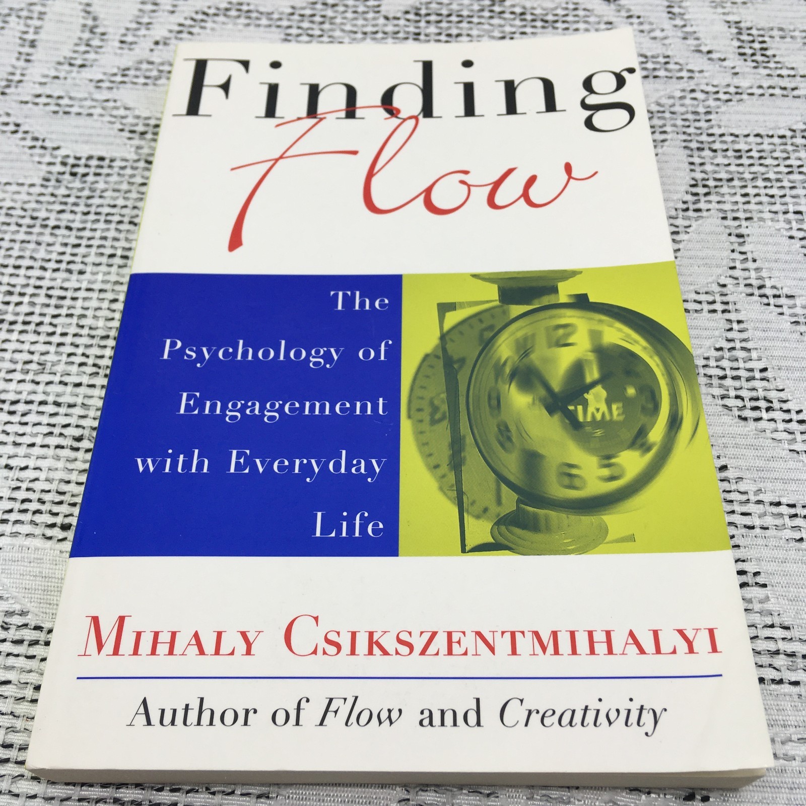 Finding Flow By Mihaly Csikszentmihalyi, 1997, Psychology, Trade Paperback