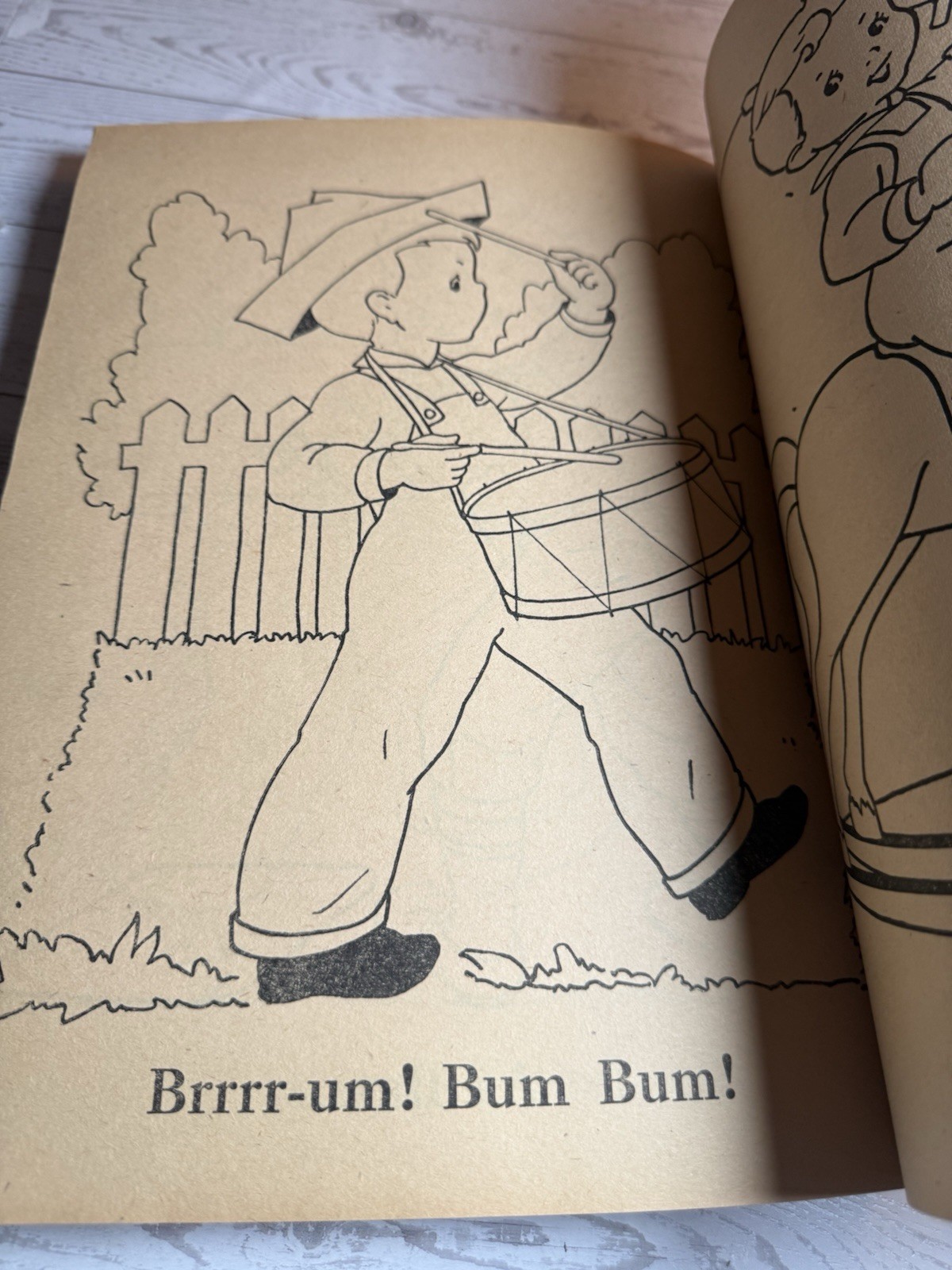 Topper Paint Book. Whitman Publishing. 1942. Children’s Coloring Book. Unused