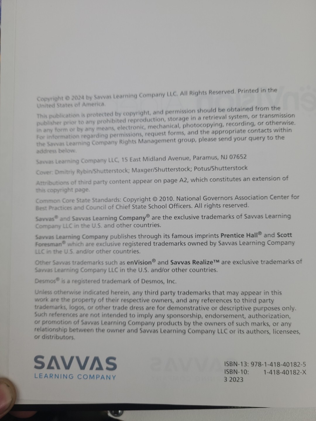 enVision Algebra 1 Student Edition Common Core Math Savvas – HANDYMAN