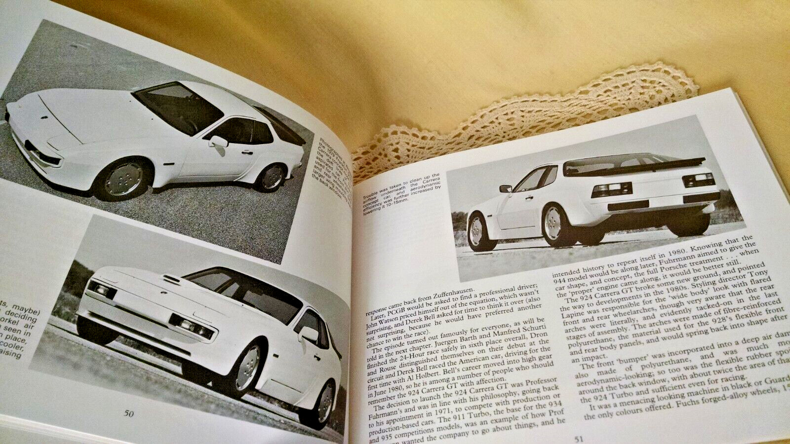 PORSCHE 924 944 968 BY MICHAEL COTTON MOTOR RACING PUBLICATIONS 2000 SOFT COVER.