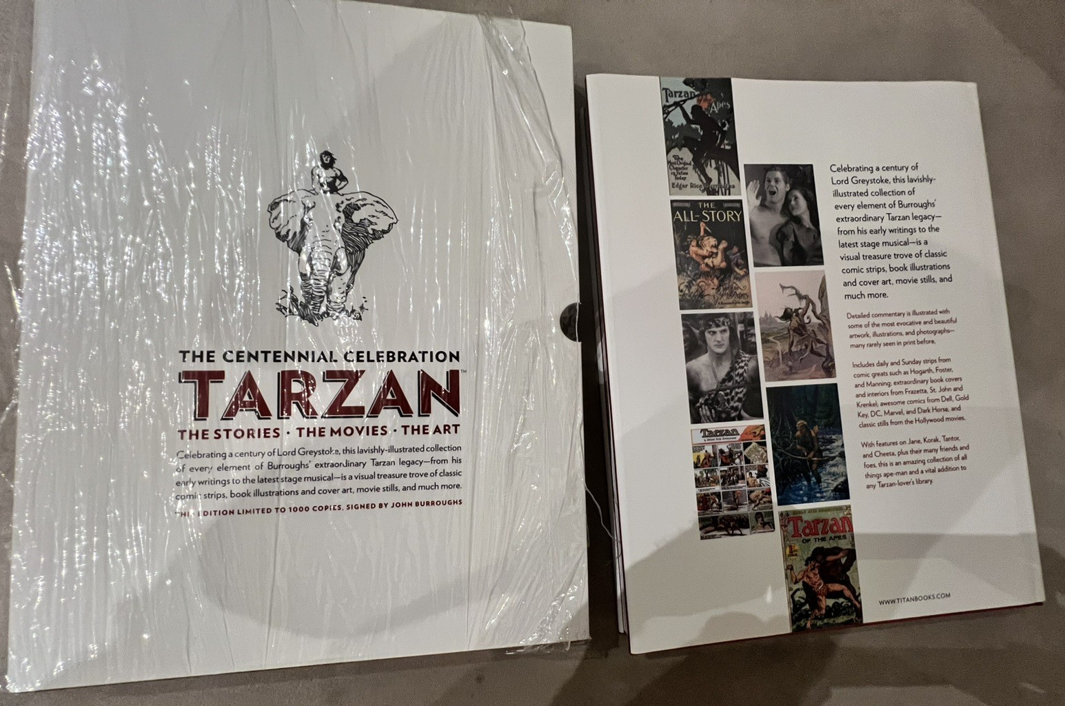 Tarzan the Centennial Celebration – Slipcase Limited Special Edition signed