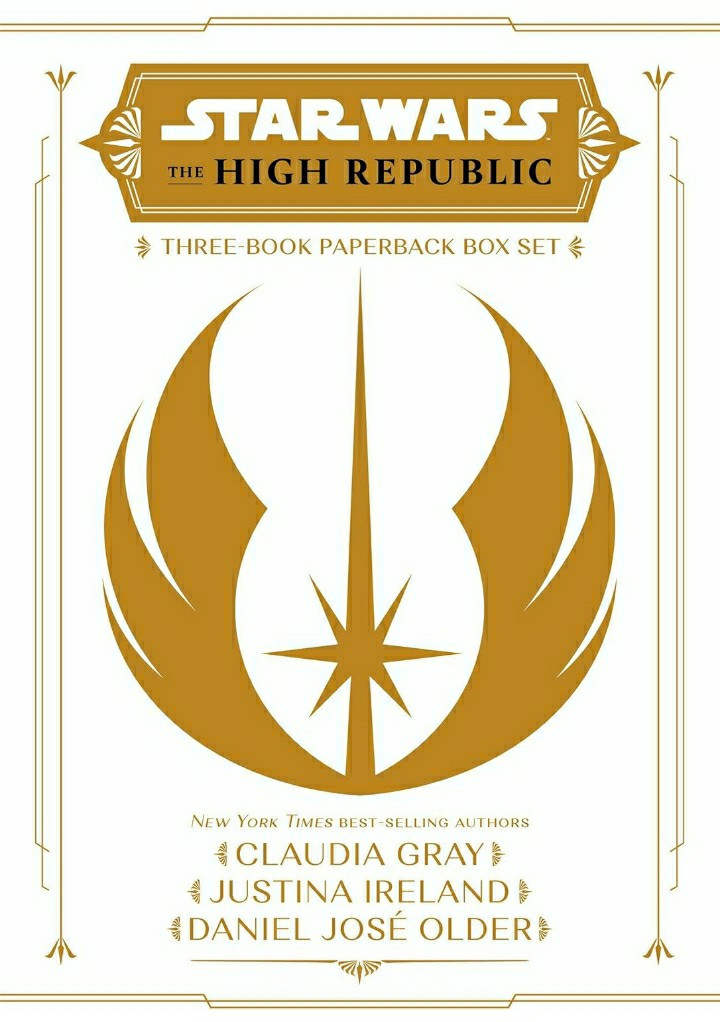 Star Wars The High Republic Light of the Jedi YA Trilogy Paperback Box Set by