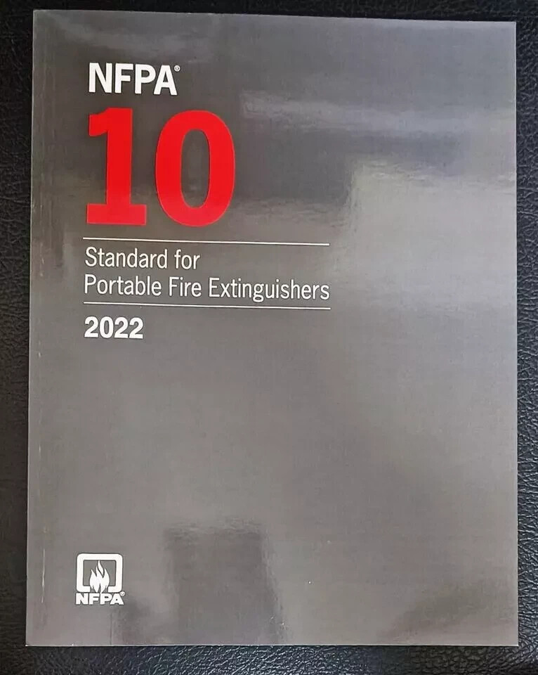 NFPA 10 Standard for Portable Fire Extinguishers 2022 Edition USA STOCK
